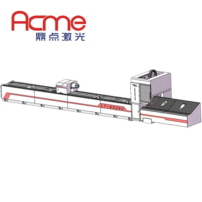 Fibre Tube Tubes Laser Cutting Machine